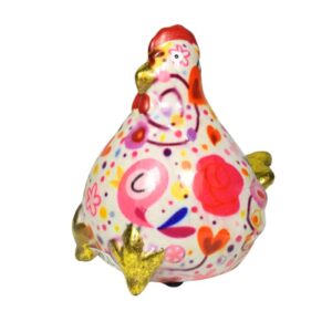 Pomme Pidou Spardose Spartier Money Bank Henne Claire White Design S