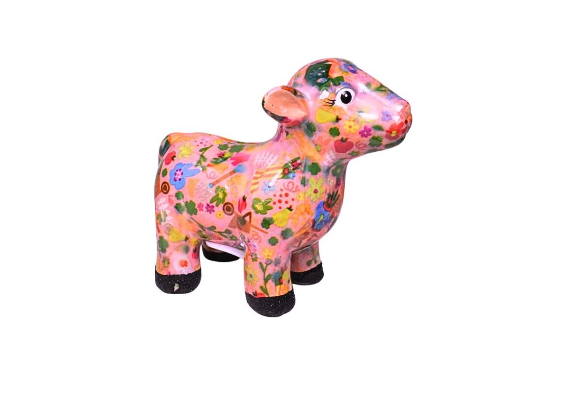 Pomme Pidou Spardose Spartier Money Bank Schaf Farm Rose Garden Design S