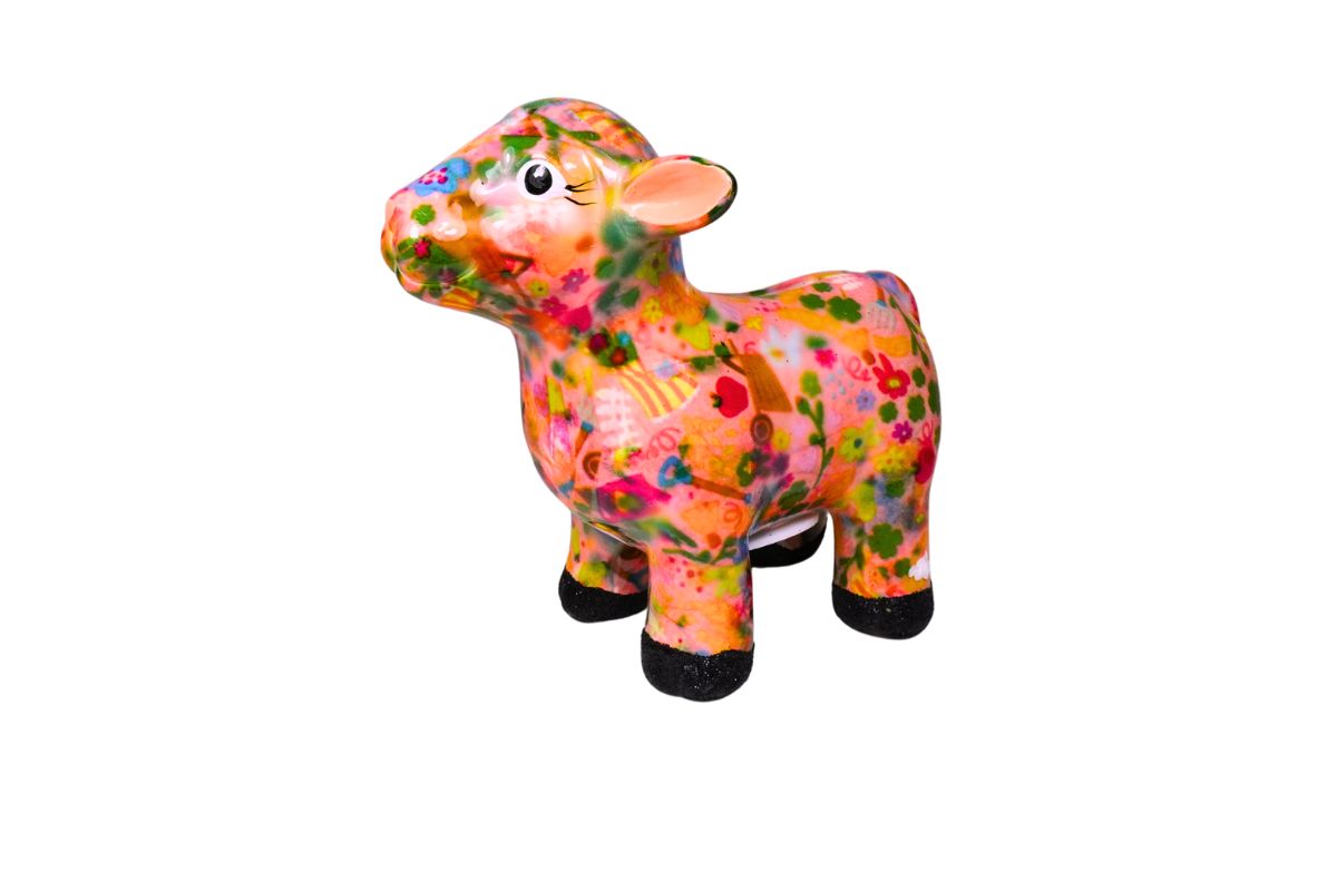 Pomme Pidou Spardose Spartier Money Bank Schaf Farm Rose Garden Design S