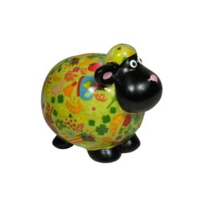 Pomme Pidou Spardose Spartier Money Bank Schaf Giselle Green Design S
