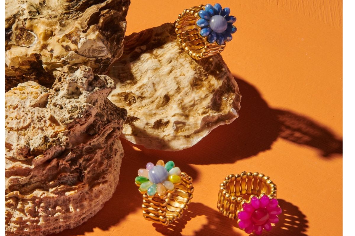 Biba Ring Flower Love Sommer Schmuck