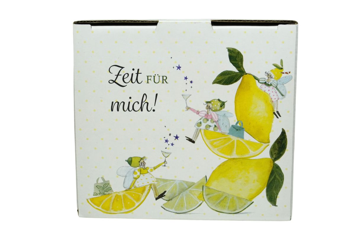 Porzellantasse „Fresh Lemons“ – Lieblingstasse Brillant-Porzellan | Silke Leffler