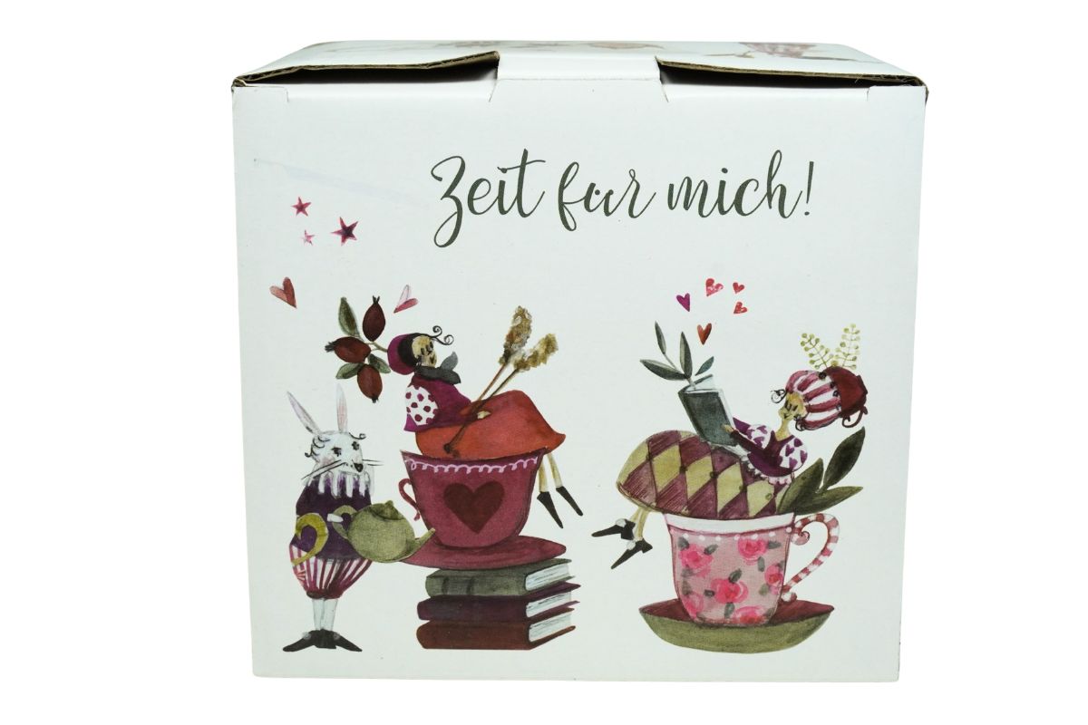 Porzellantasse „Teatime“– Lieblingstasse Brillant-Porzellan | Silke Leffler