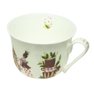 Porzellantasse „Teatime“– Lieblingstasse Brillant-Porzellan | Silke Leffler
