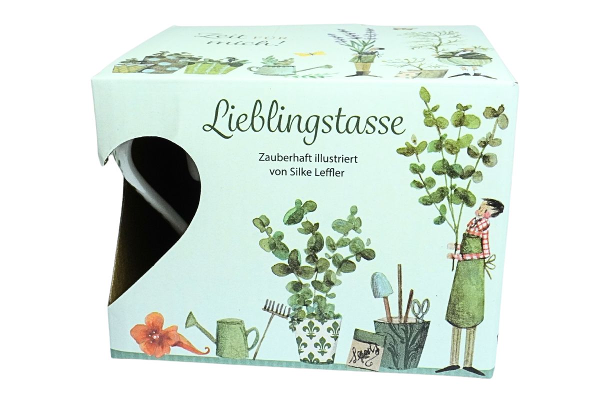 Porzellantasse „Zeit für mich!“– Lieblingstasse Brillant-Porzellan | Silke Leffler